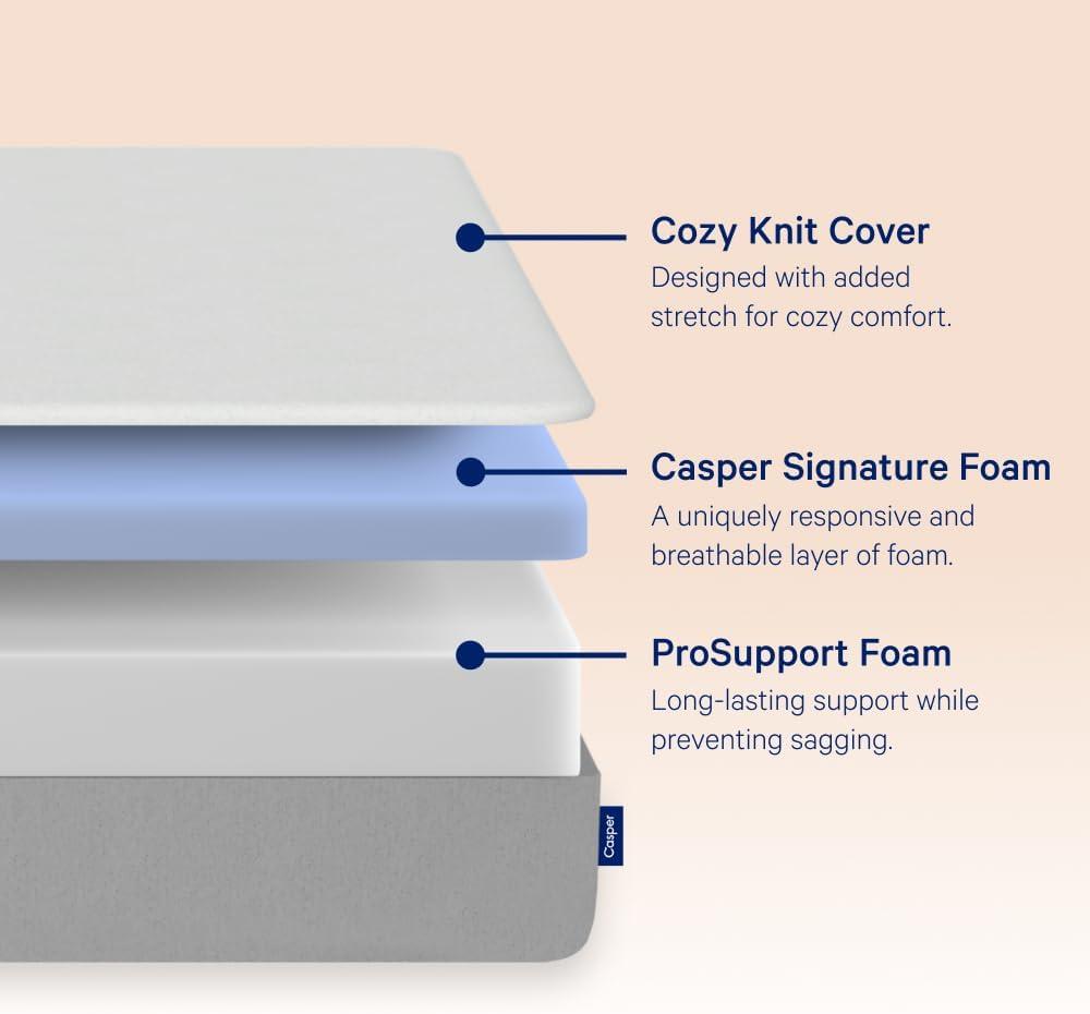 Casper Sleep Element 10" Medium Firm Memory Foam Mattress