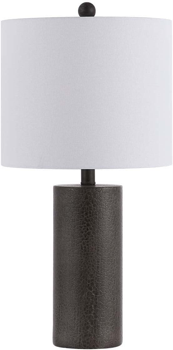 Nori Polyresin Table Lamp - Dark Grey - Safavieh.