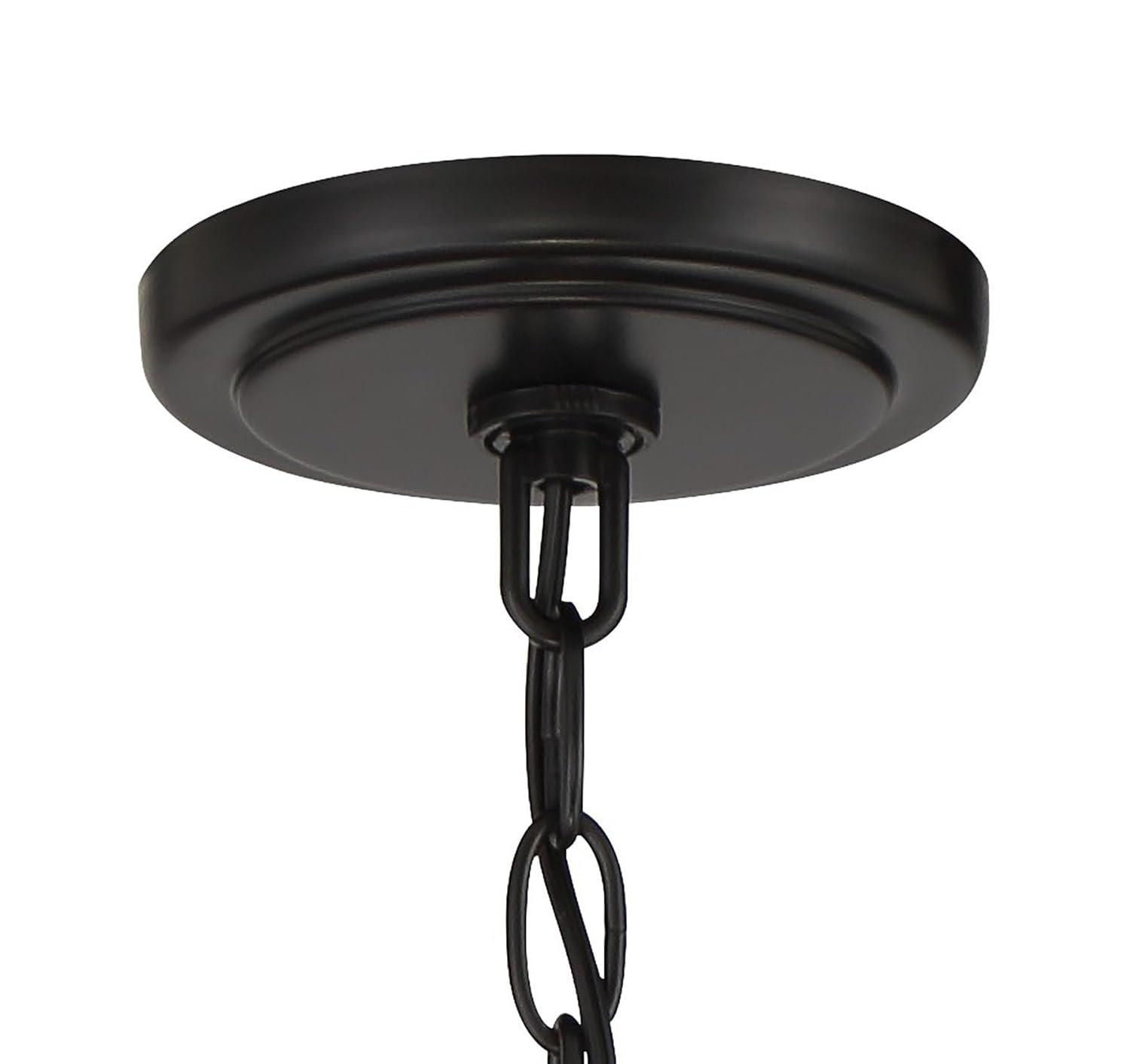 4 - Light Dimmable Lantern Geometric Chandelier