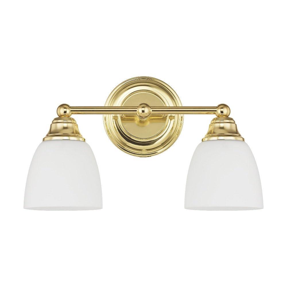 Livex Lighting Somerville 2 - Light Vanity in  Brushed Nickel