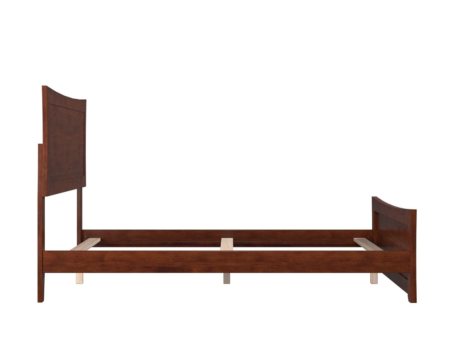 AFI Furnishings Metro Low Profile Solid Wood Platform Bed with Matching Footboard