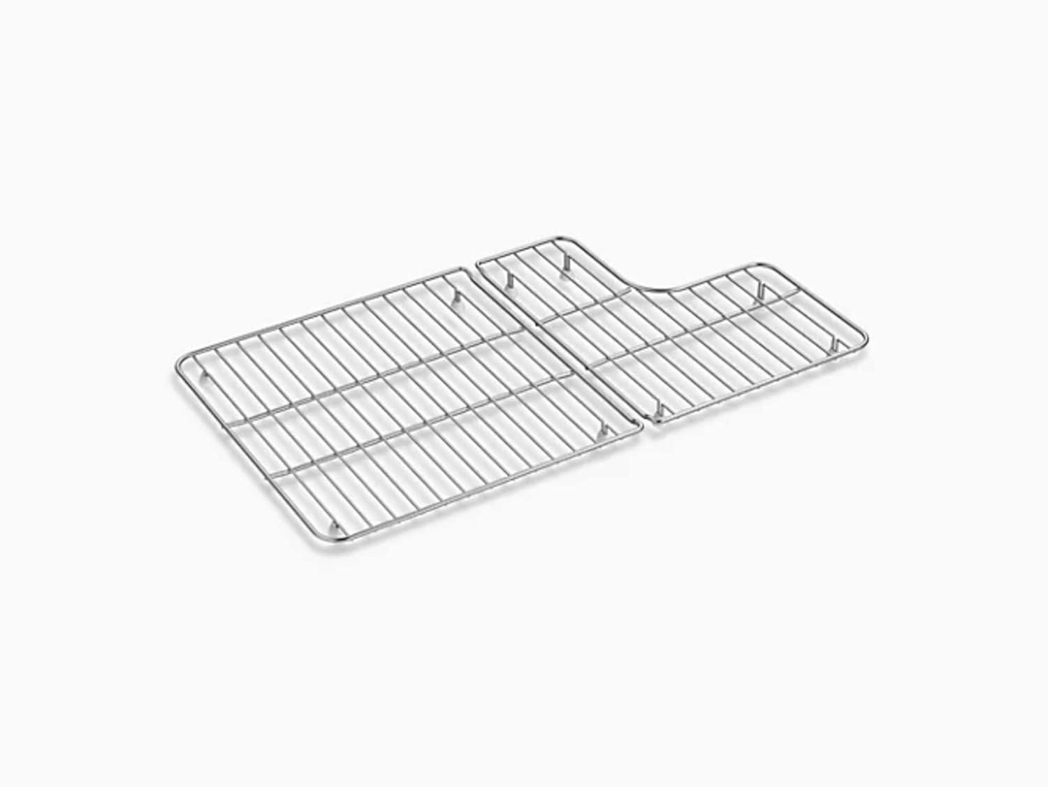 2 Piece Whitehaven Stainless Steel Rack for Whitehaven K-5826/5827 Sinks