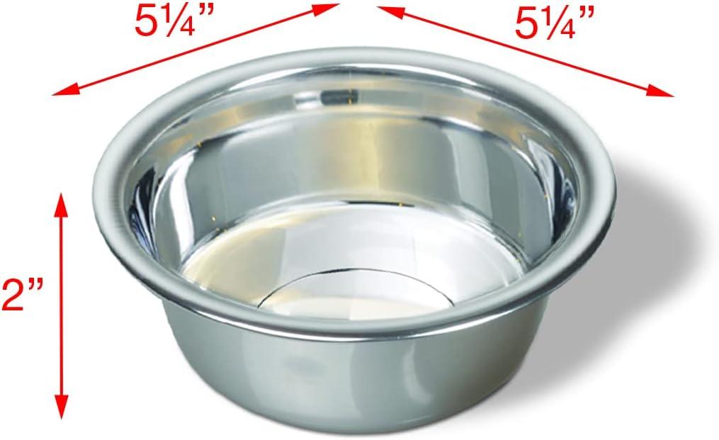 Van Ness 16oz Lightweight Stainless Steel Pet Bowl