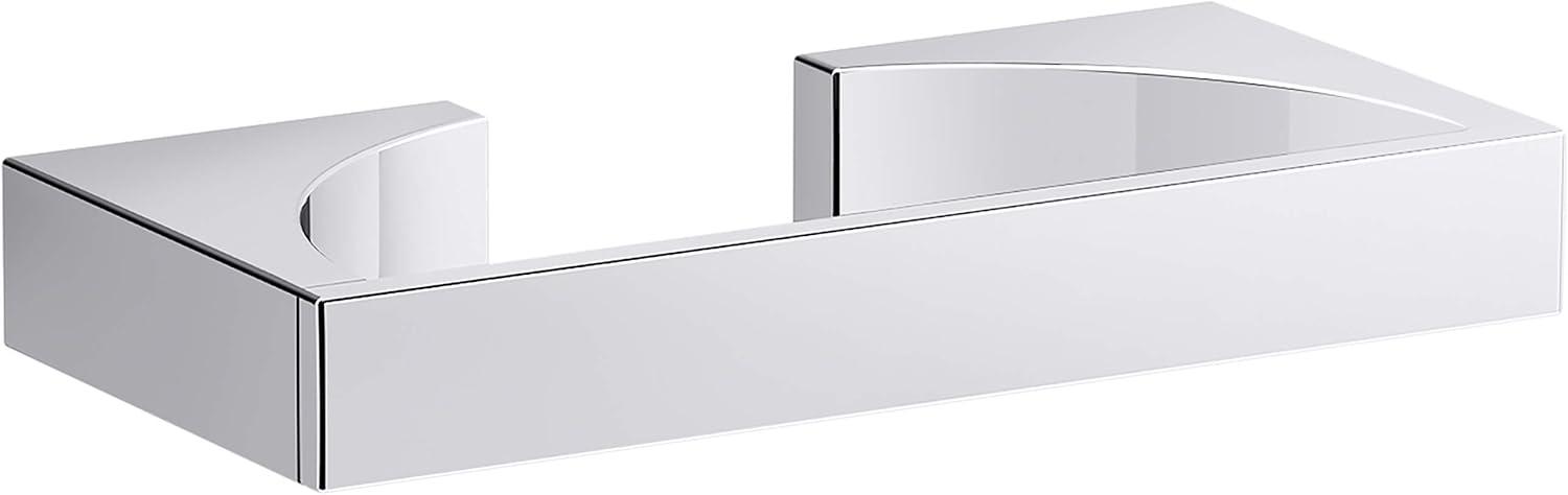 Polished Chrome Minimalist Toilet Paper Holder