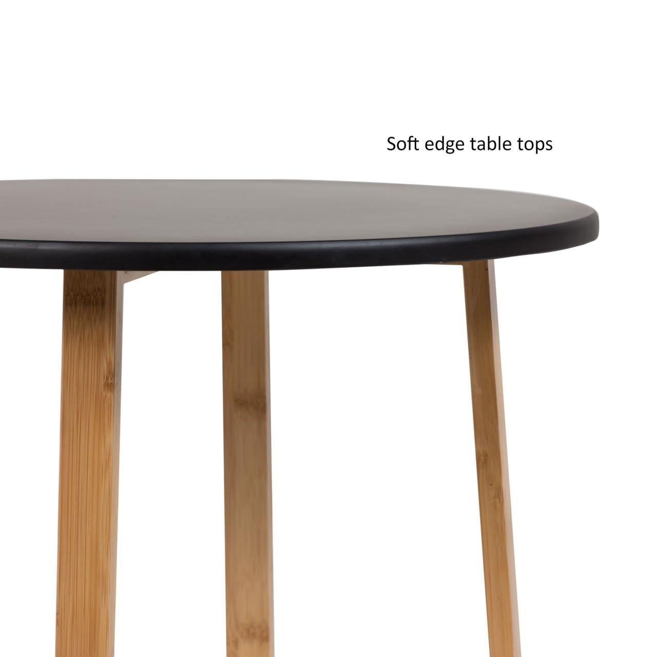 Black Tall Display Table