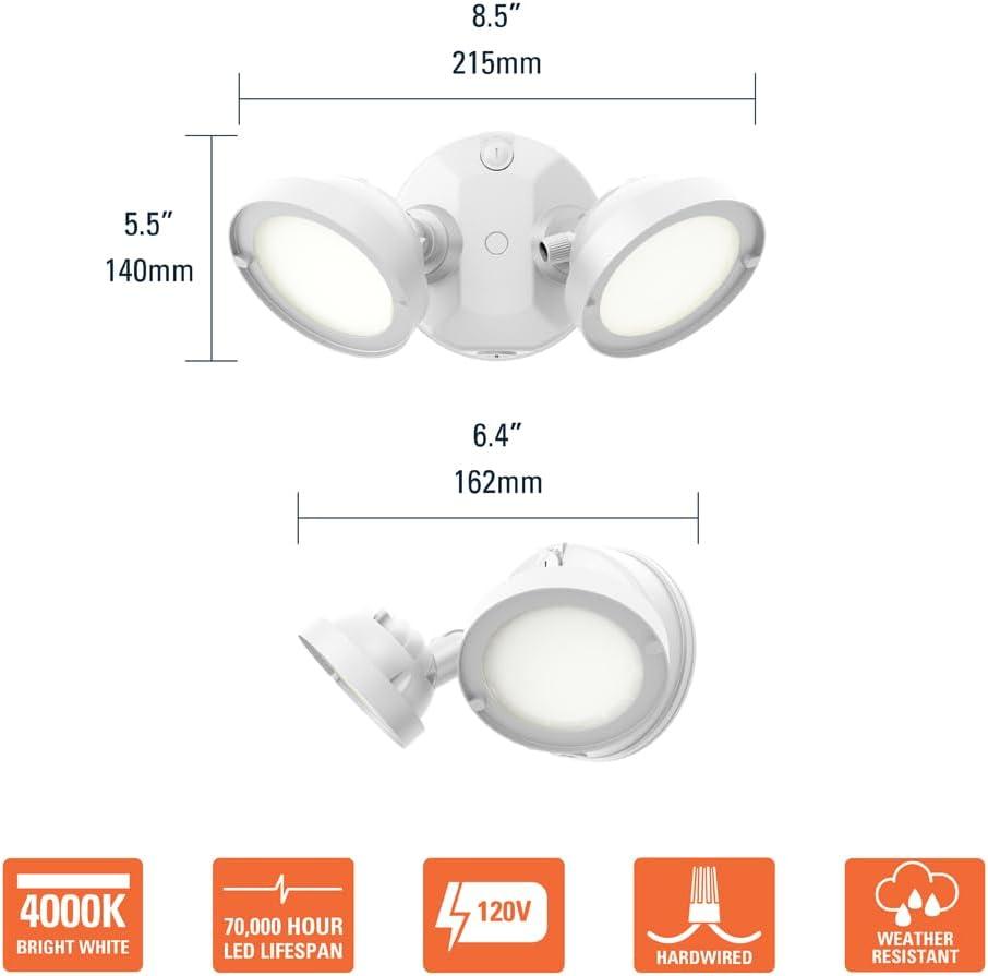 Halo TGS Series Switch Hardwired LED White Floodlight