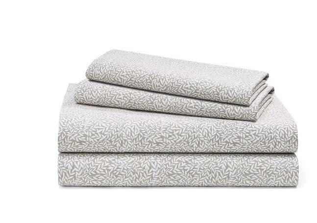 Spencer Leaf 200 Thread Count Floral 100% Cotton Sheet Set
