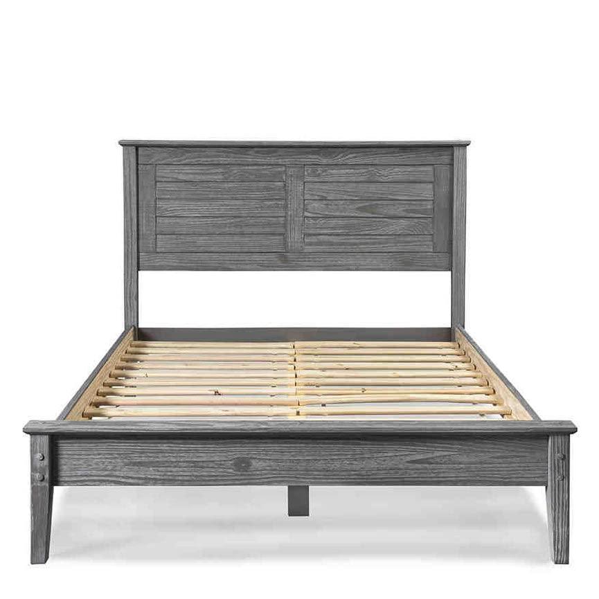 Greenport Solid Wood Louvered Bed