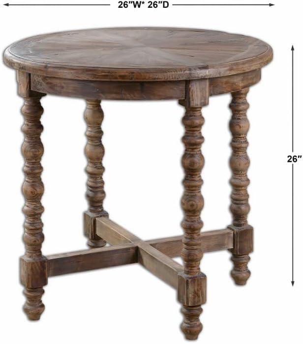 Jacob Solid Wood End Table