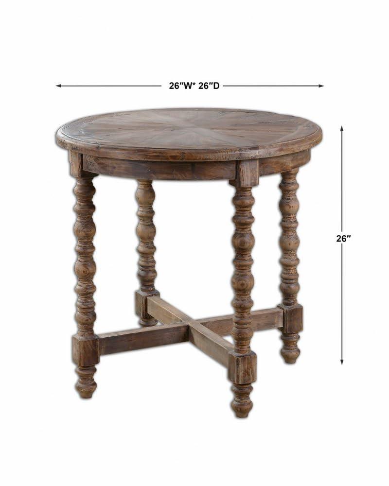 Jacob Solid Wood End Table