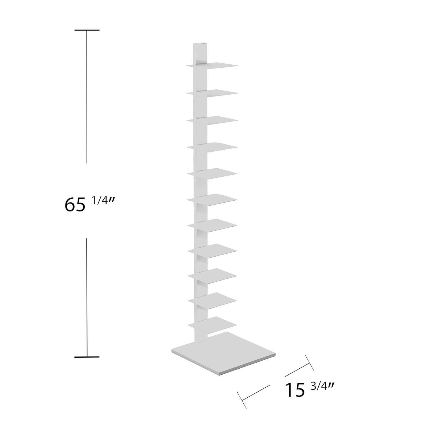 Stewartby Spine Tower Shelf - HZ1220412 - White - SEI
