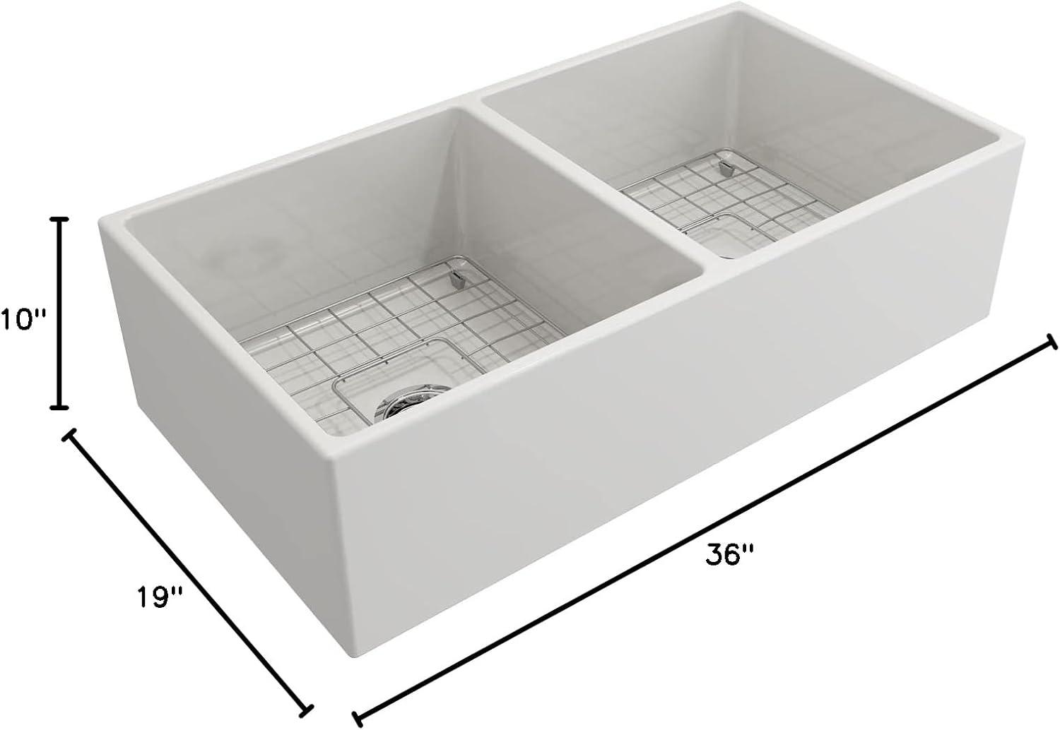 36'' L Farmhouse / Apron Fireclay Kitchen Sink