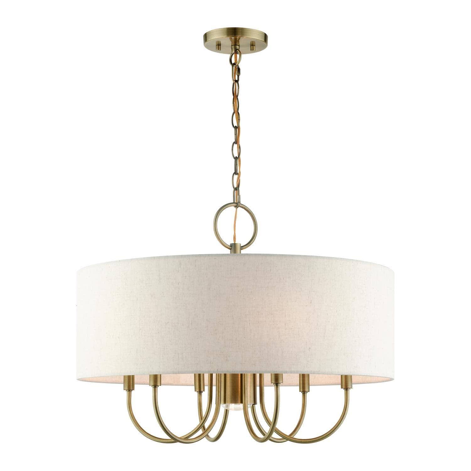 Dovecove Winscombe Shaded Drum Chandelier