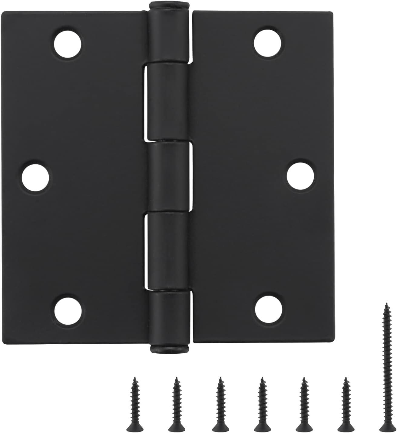 Design House 3.5" H x 3.5" W Butt Bearing Door Hinges (Set of 3)