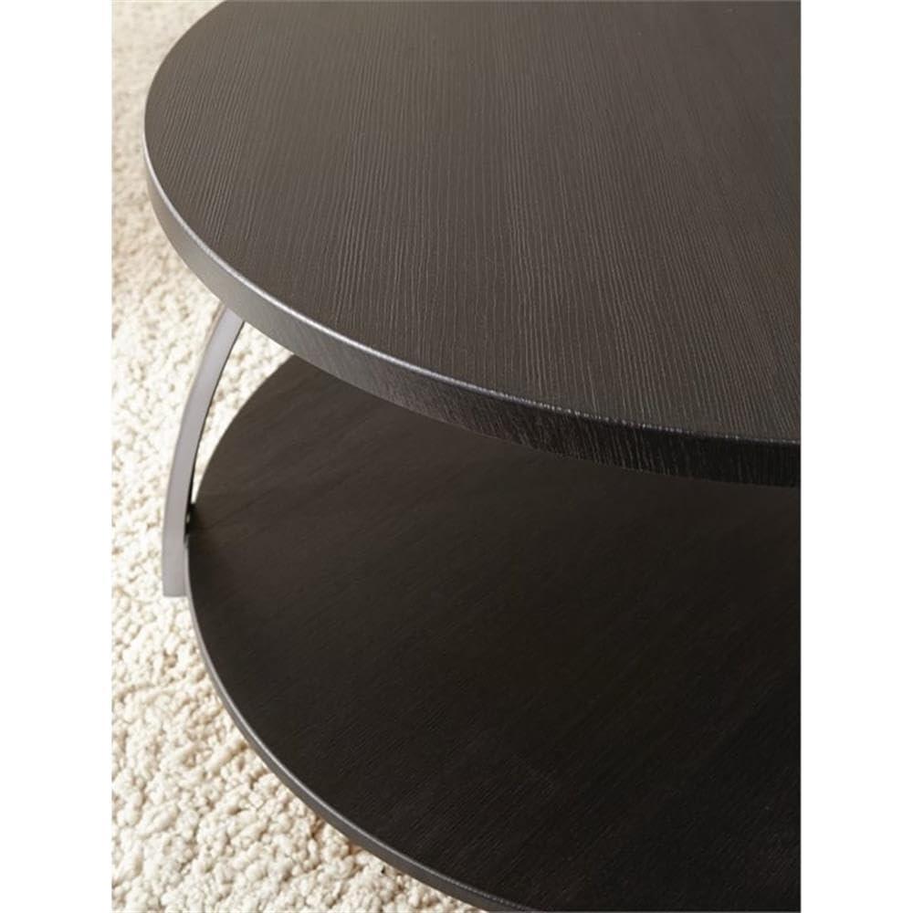 Coham Cocktail Table Silver Shield and Nickel - Steve Silver
