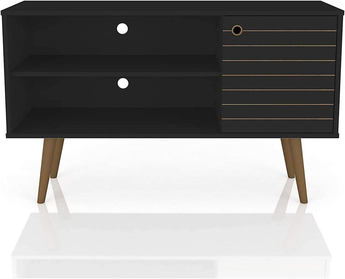 Liberty 42.52" Mid-Century Modern TV Stand with 2 Shelves and 1 Door