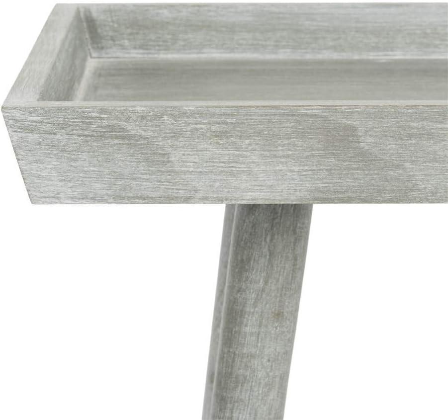 Nonie Tray Accent Table - SlateGrey - Safavieh.