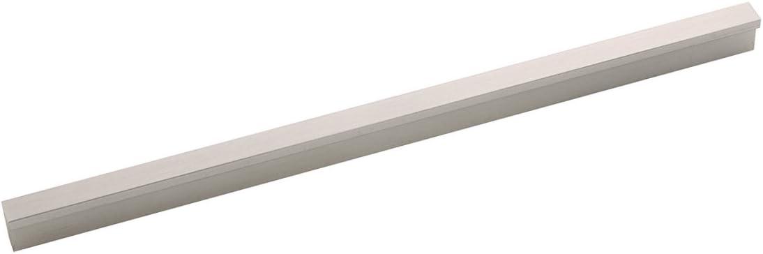 Hickory Hardware 1 Pack Solid Core Kitchen Cabinet Pulls, Luxury Cabinet Handles, Hardware for Doors & Dresser Drawers, 8-13/16 Inch (224mm) Hole Center, Toasted Nickel, Streamline Collection