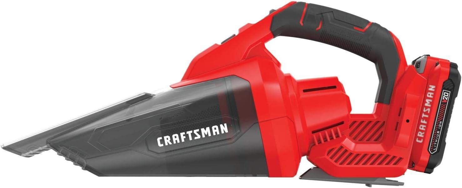 Craftsman CMCVH001C1 - Vacuum cleaner - handheld - bagless - cordless - 1 battery, included charger