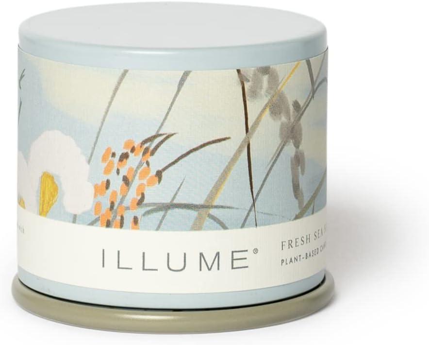 ILLUME Beautifully Done Essentials Fresh Sea Salt Statement Glass Scented Candle