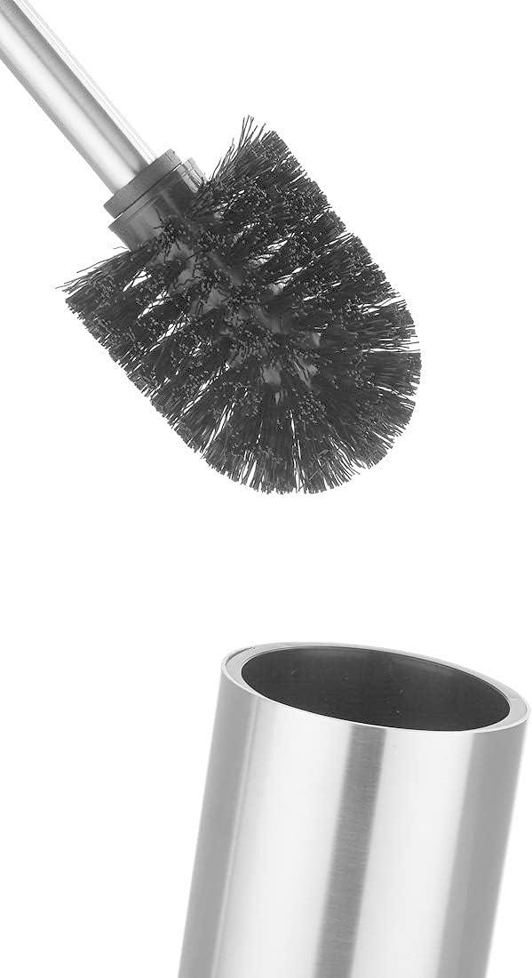 NEXIO 14.57" Metal Toilet Brush and Holder