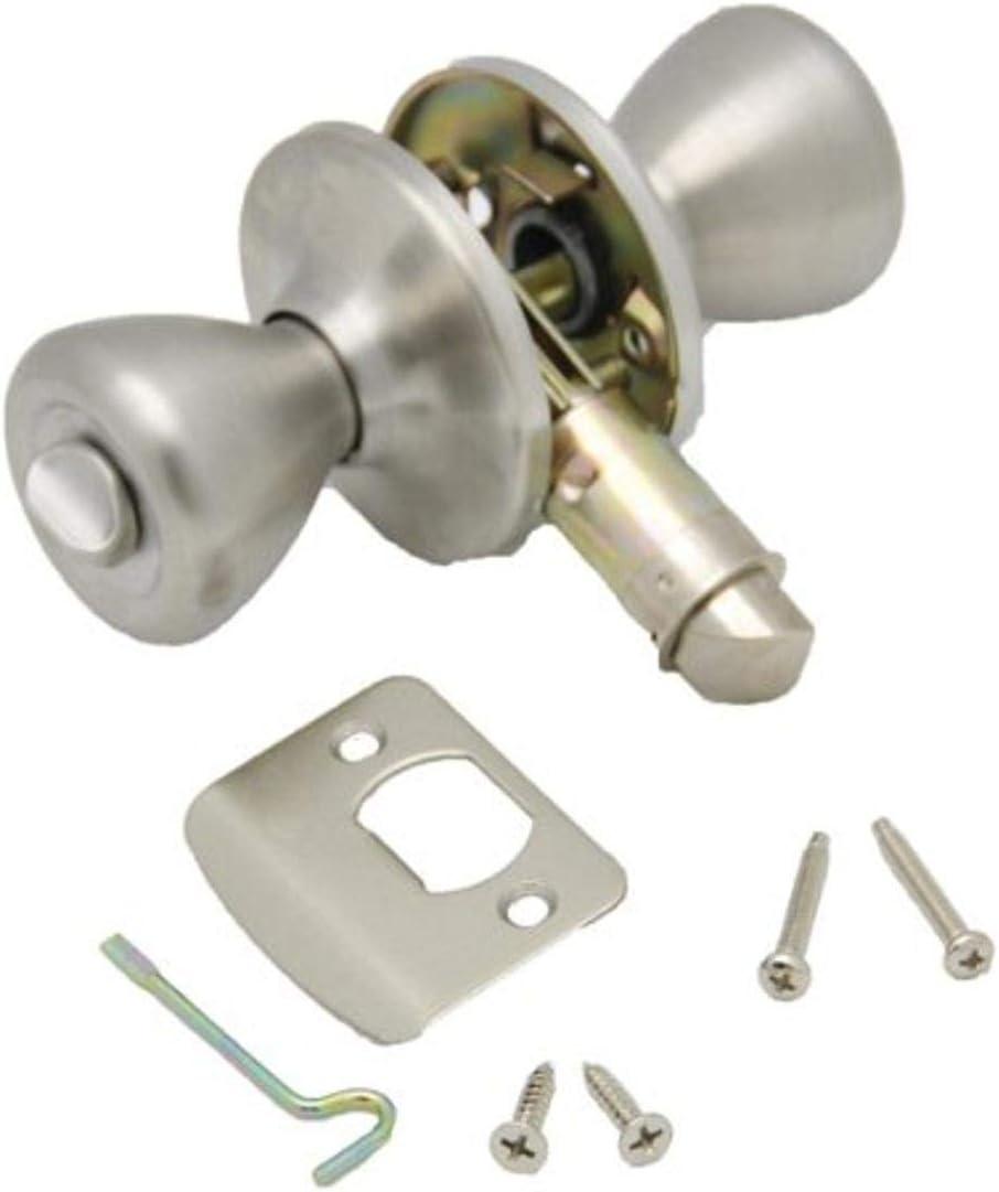 AP Products 013-202-SS Privacy Knob Lock Set - Stainless Steel