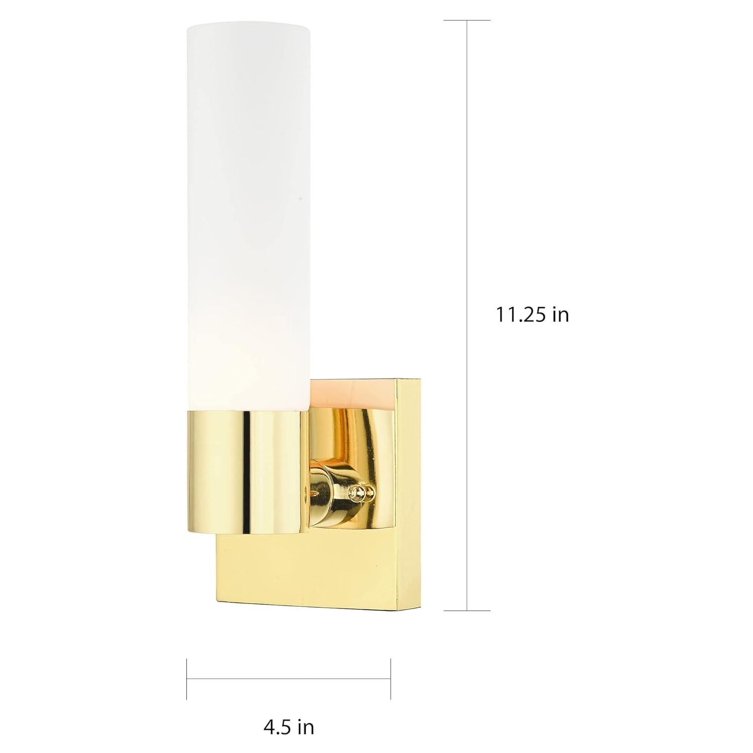 Livex Lighting Aero 1 - Light Sconce in  Antique Brass