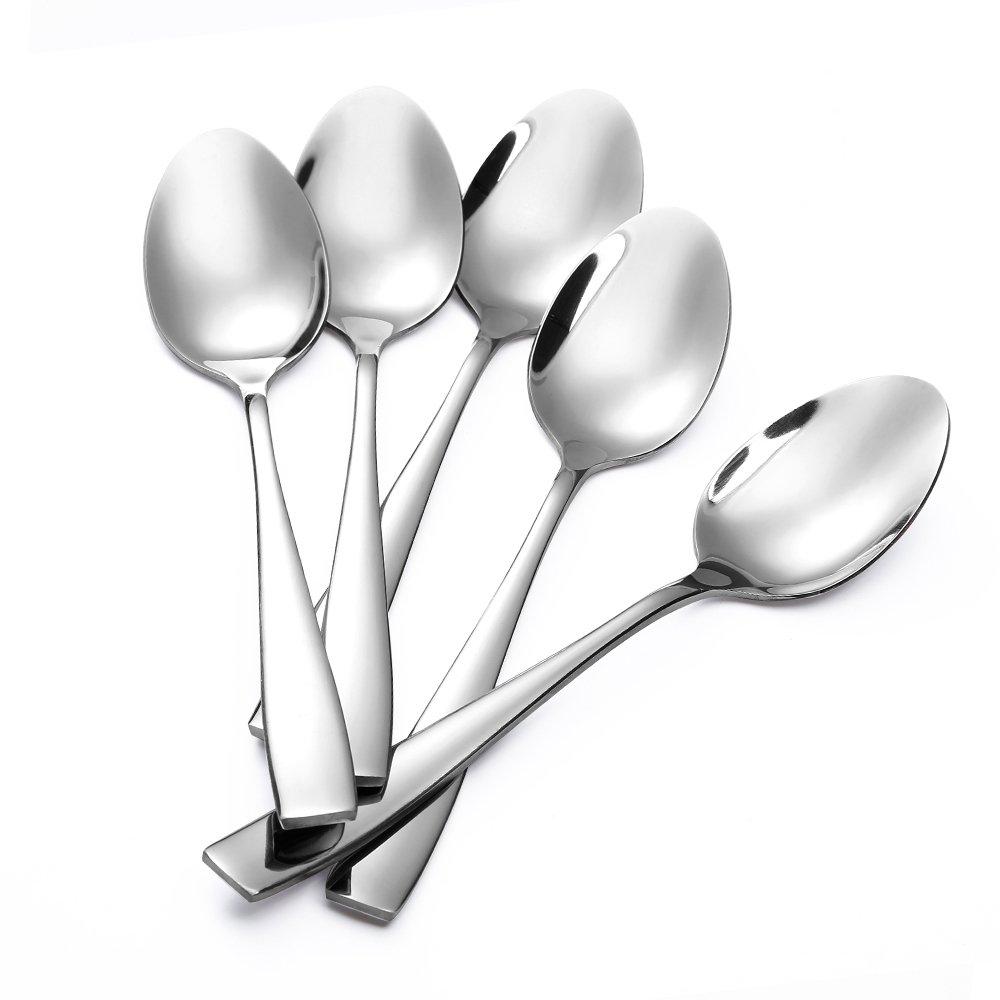 24-Piece Large Stainless Steel Dinner Spoons