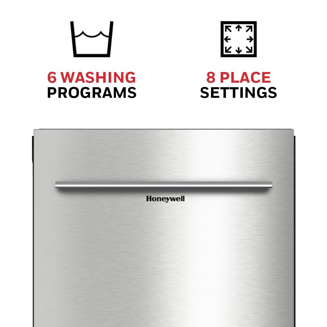 Honeywell 18 in Stainless Steel Dishwasher