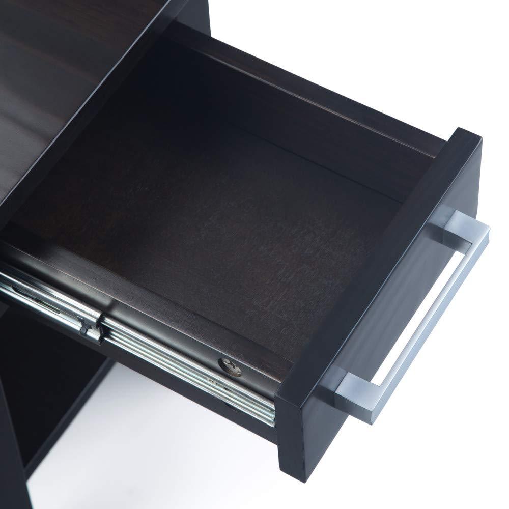 Simpli Home Kitchener End Table with Storage