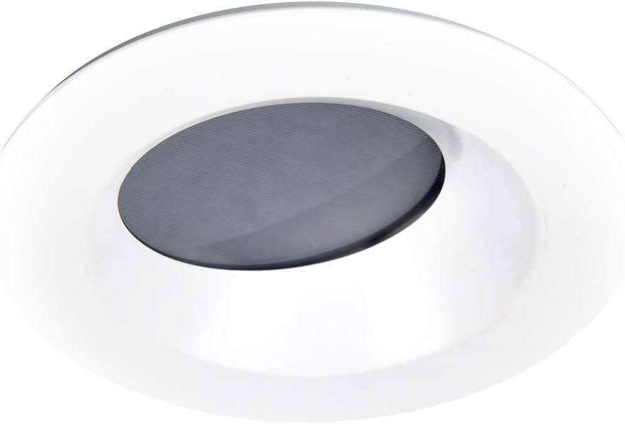 White Aluminum 4.75'' LED Round Wall Wash Trim