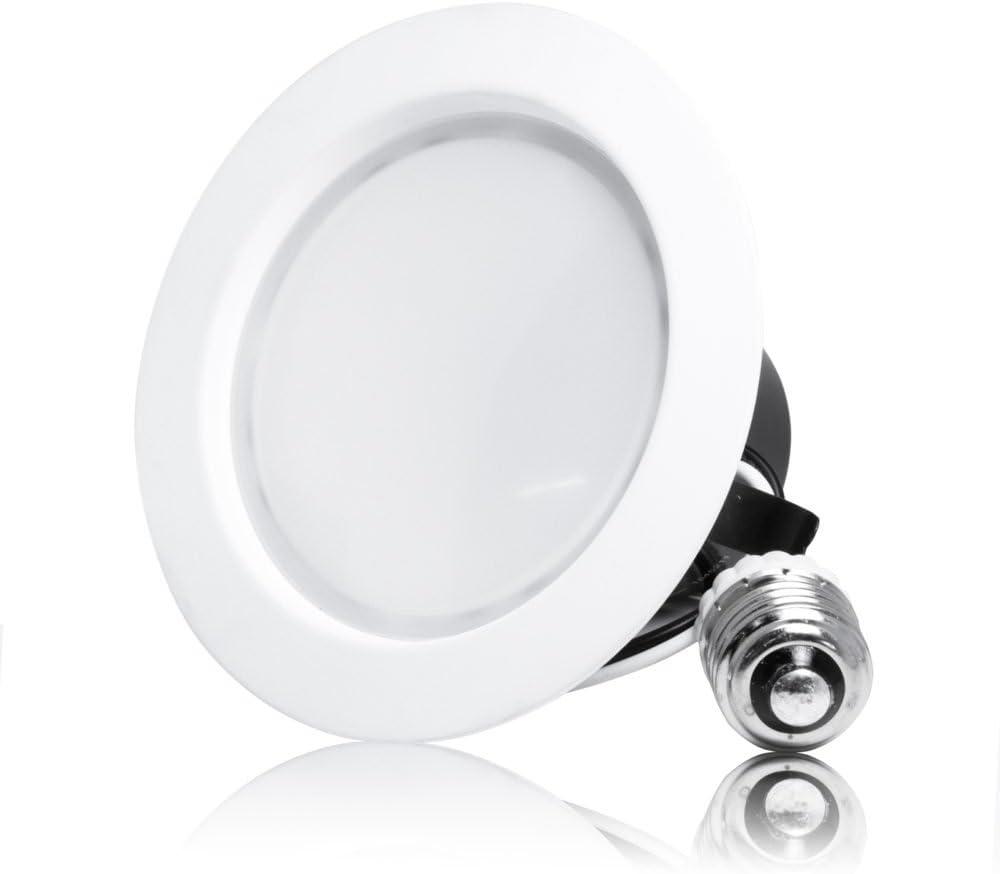 White 4-Inch LED Recessed Downlight Retrofit Kit