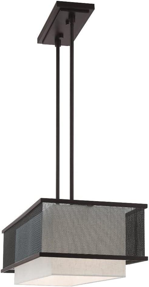 Livex Lighting Braddock 3 - Light Chandelier in  Bronze