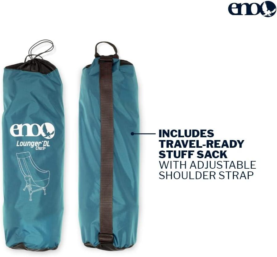 Eno Lounger DL Chair, Navy/Seafoam