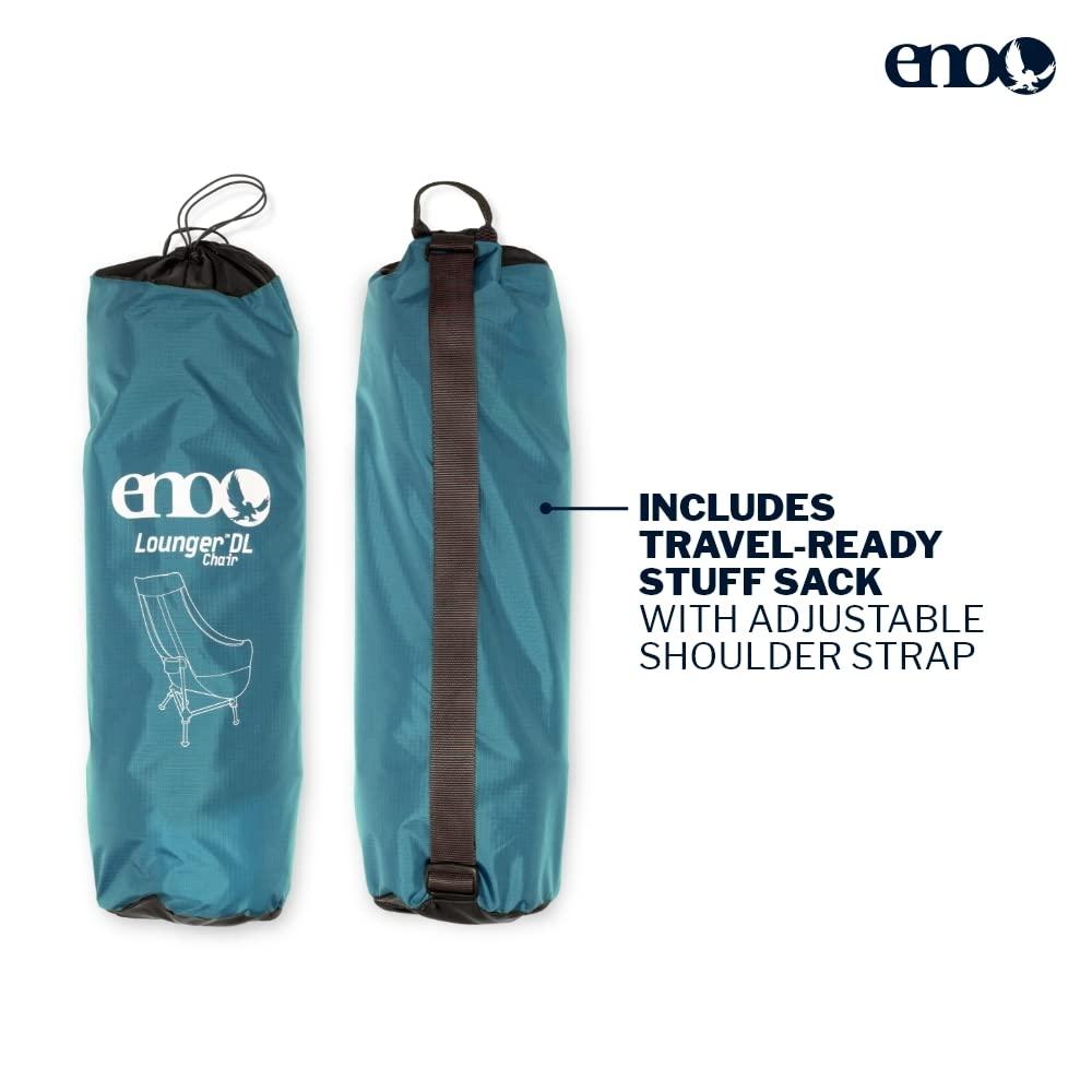 Eno Lounger DL Chair, Navy/Seafoam