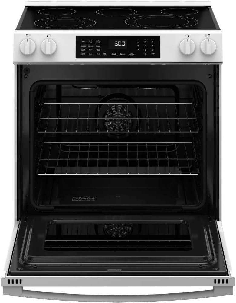 GE 30" Slide-In Electric Convection Range