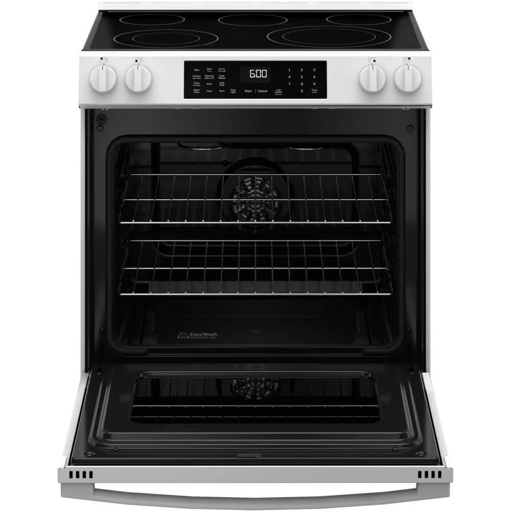 GE 30" Slide-In Electric Convection Range