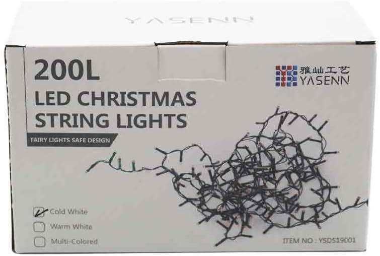 Morttic Christmas Decorative Mini Lights 200LED 66Ft Connectable Plug in Christmas Lights String Lights, Waterproof Fairy Lights 8 Lighting Modes for Bedroom Wedding Room Party Christmas Tree Decor