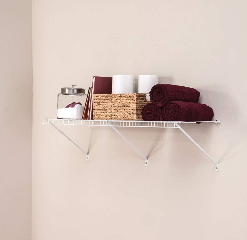 ClosetMaid 4' x 16" HD Utility Shelf, White