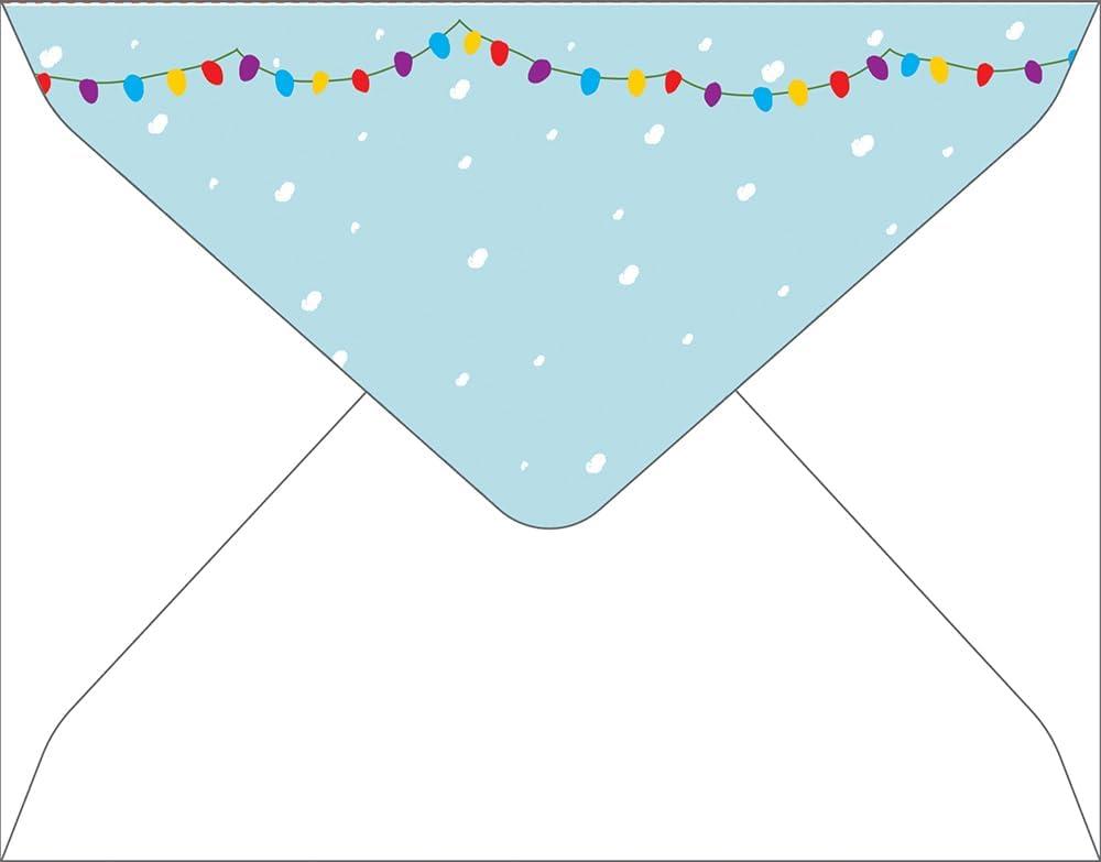 Compendium Boxed Note Cards – 10-Count Holiday Cards with Envelopes – Festive Tree Transport