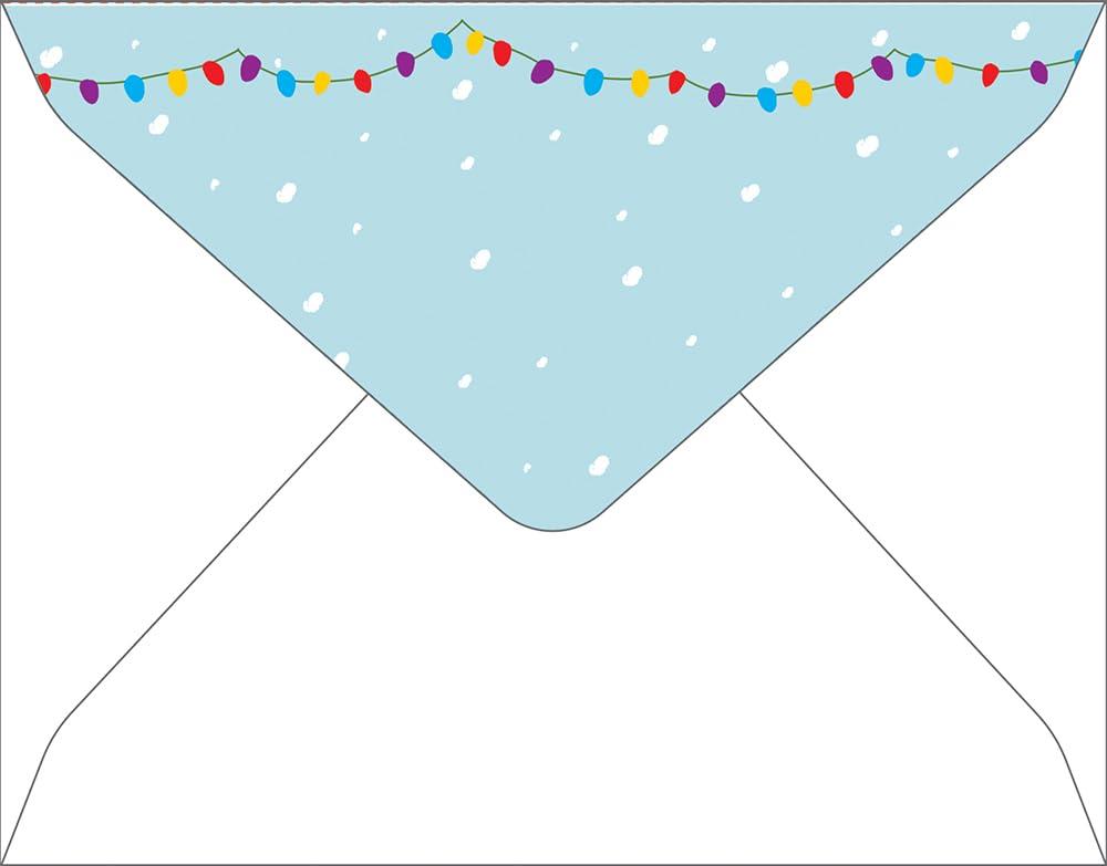 Compendium Boxed Note Cards – 10-Count Holiday Cards with Envelopes – Festive Tree Transport