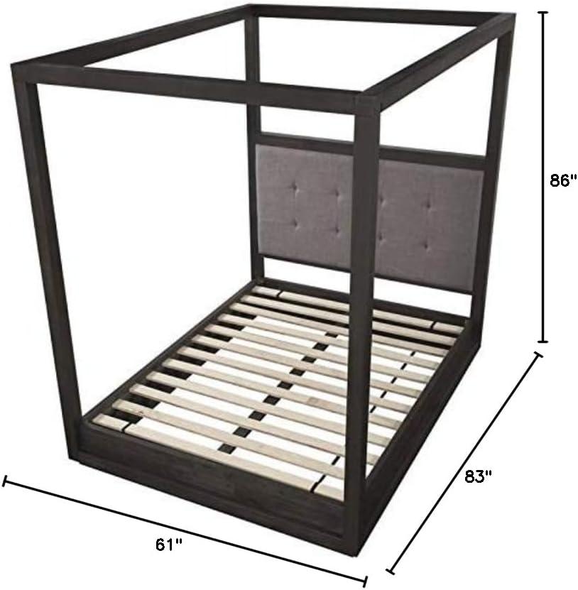 Brooks Solid Wood Canopy Bed