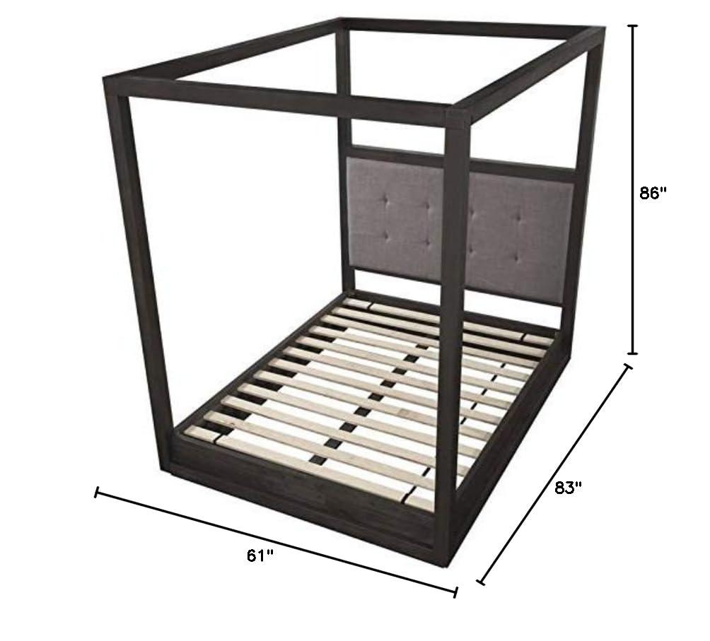 Brooks Solid Wood Canopy Bed