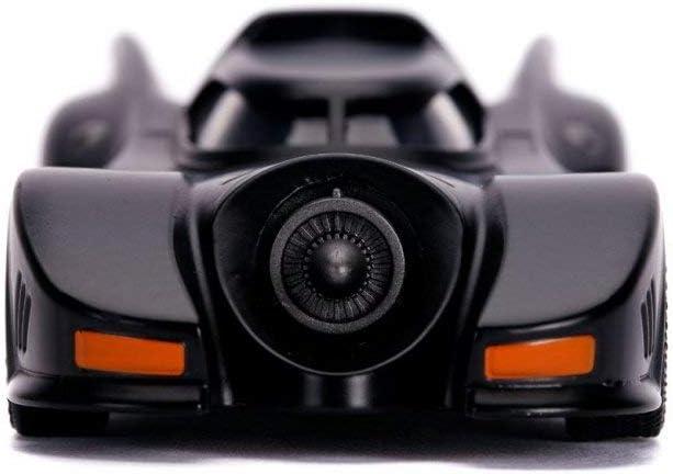 Batman Jada Toys 1989 Batmobile and BatmanAction Figure Accessories (1.65") with 1:32 Scale Die-Cast Vehicle