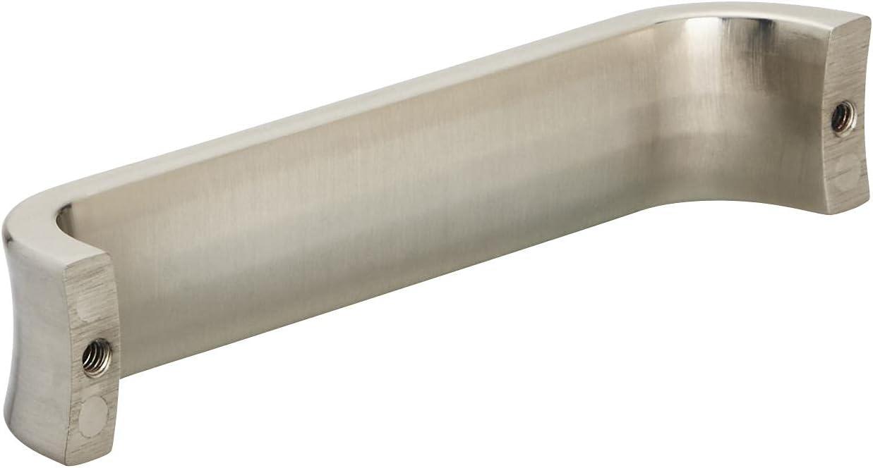 Brushed Nickel 5.4-inch Modern Cabinet Pull with Mounting Hardware