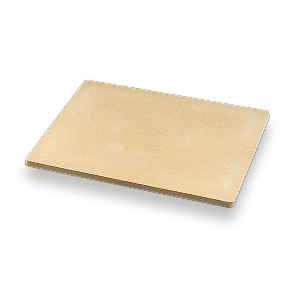 Cordierite Rectangular Beige Pizza Stone, 16-Inch