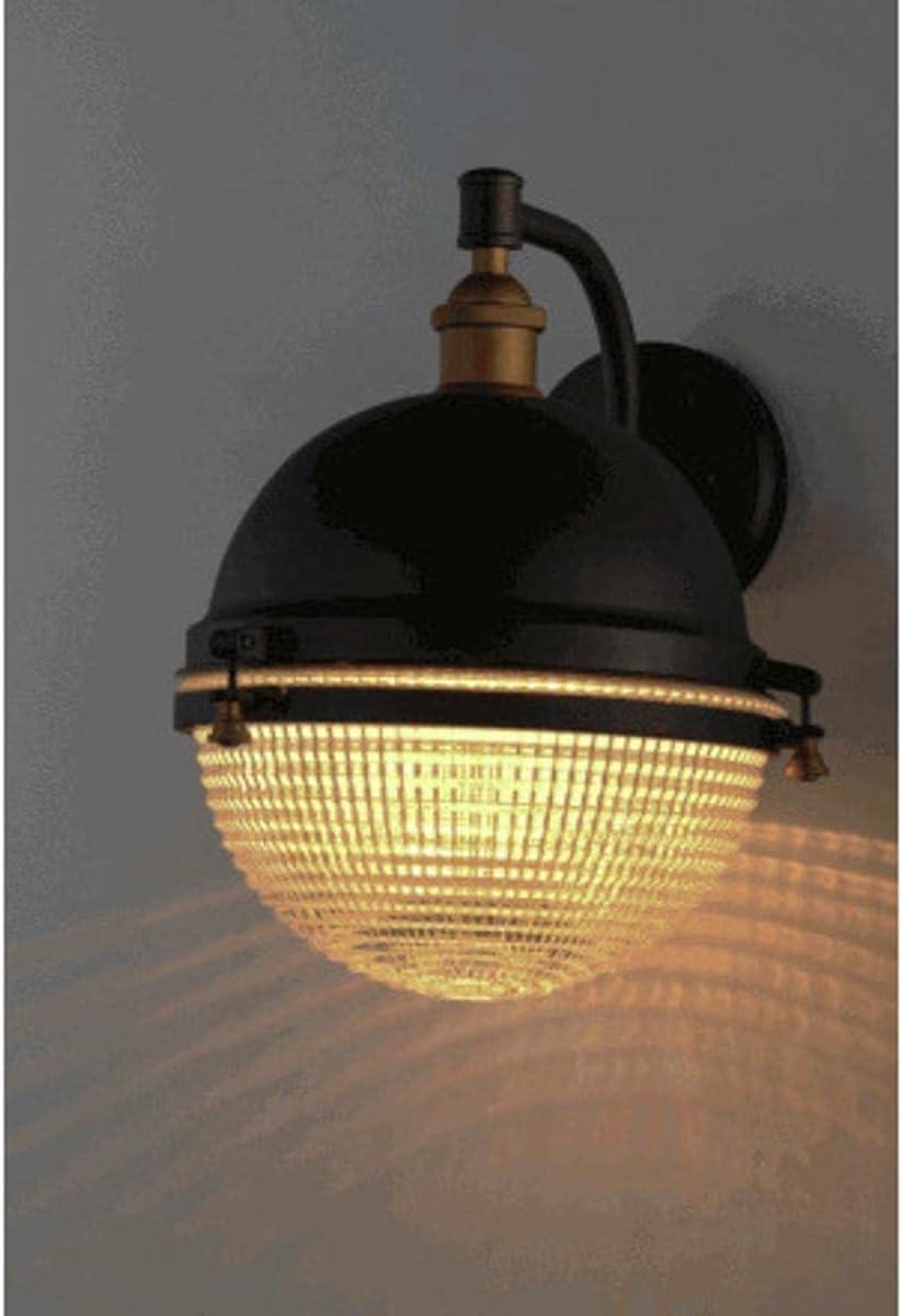 Portside Nautical Dimmable Lantern in Oil Rubbed Bronze & Antique Brass