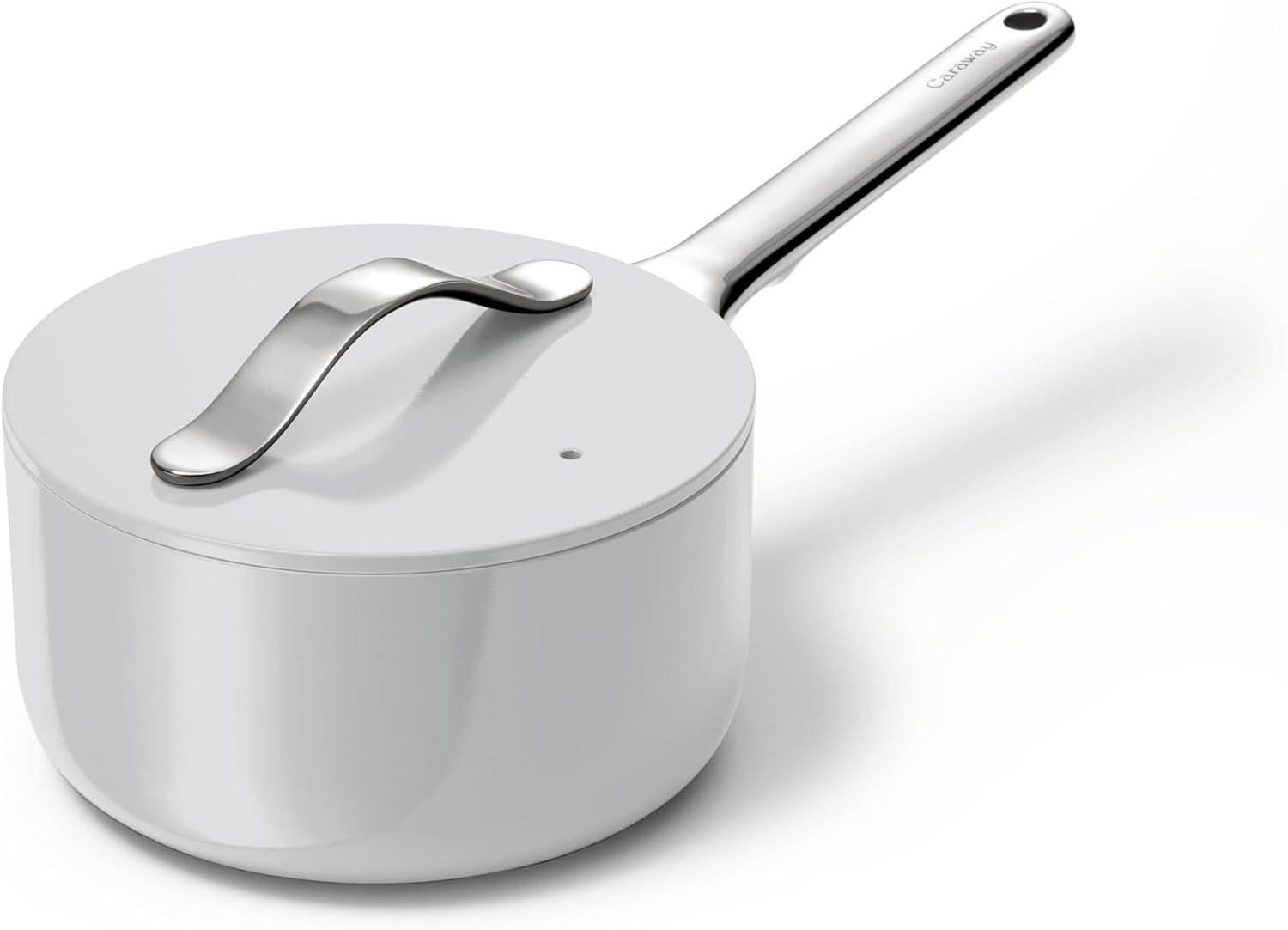 Caraway Grey 1.75-Qt. Mini Saucepan