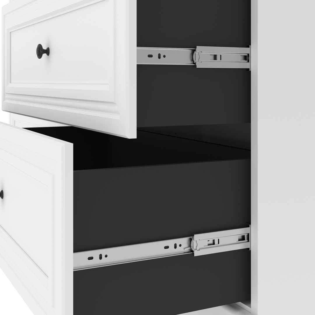 Versatile by Bestar 72'' Storage Kit in White