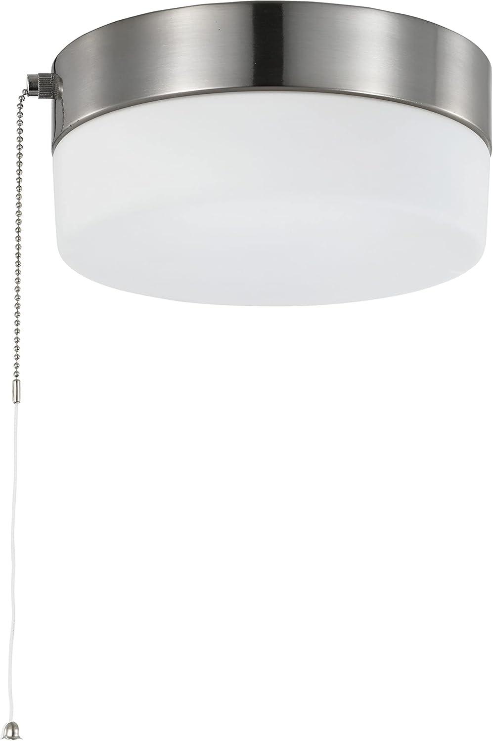 Nuvo Lighting 62/1566 Basic 8" Wide Led Flush Mount Ceiling Fixture - Nickel